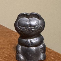 Small Pewter Garfield