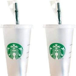 Starbucks Plastic Cold Cups (2 For $10)