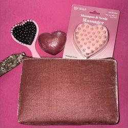 Pink Heart Beauty Bundle of 4