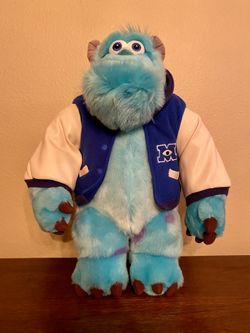 ✨ New w/o Tag Disney Store Exclusive Monsters Inc Sulley Sully Big Plush 16" Stuffed Animal