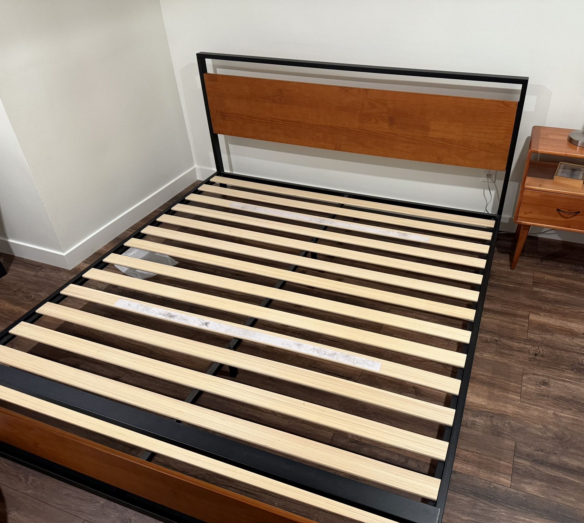Walnut Bed Frame (King)