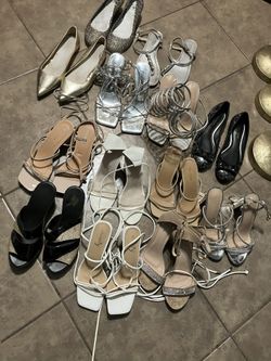 Zapatos De Mujer Para Fiestas. Seminuevos