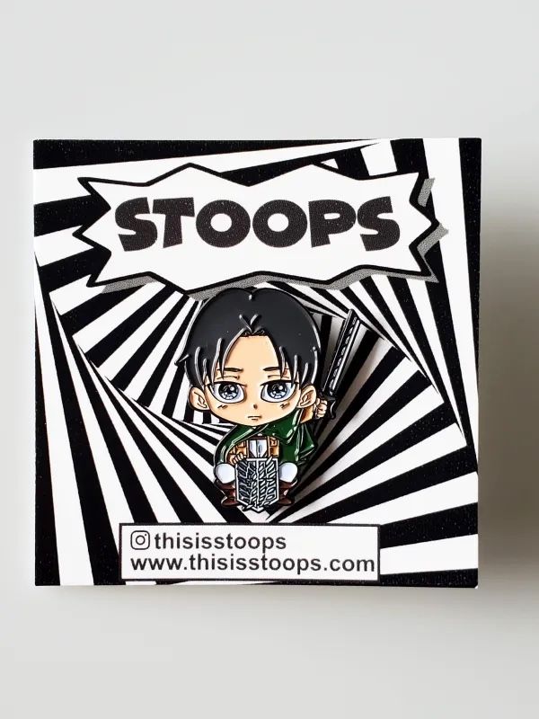 Levi Money Cat Enamel Pin