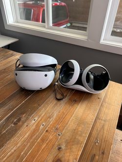 Sony PlayStation VR2 with Sense Controllers and Charging Station