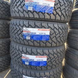 275/55/20 A/T New Tires Set Of 4 Atlander Installed And Balanced Set De 4 Llantas Nuevas Instaladas Y Balanceadas