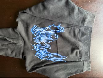 juice wrld x revenge lightning hoodie xl
