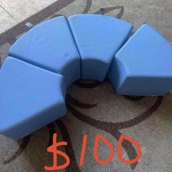 Soft Arc Ottoman Seating Set