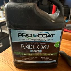 Pro Coat Radcoat / Hardwood Flooring UV Floor Coating Finish 