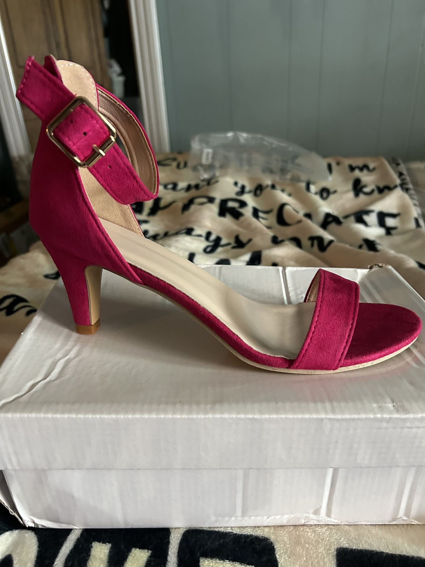 Hot Pink High Heels