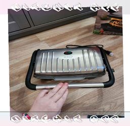 toward product Sandwich Press Hot Toasted Meals in Minutes