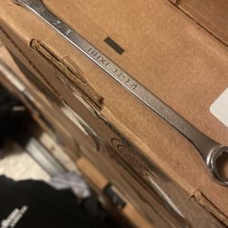 MAC Tools Wrench BHXL1214 3/8” X 7/16” Double Box End 6 Point Wrench 