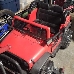 Electric Jeep Vehicle For Kids (Used)