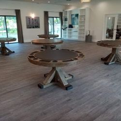 Rustic Poker Table