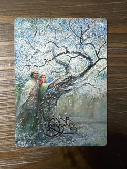 Share Flowering of the White Tree Art Card Gold Stamped 27 Art Series: The Hobbit MTG