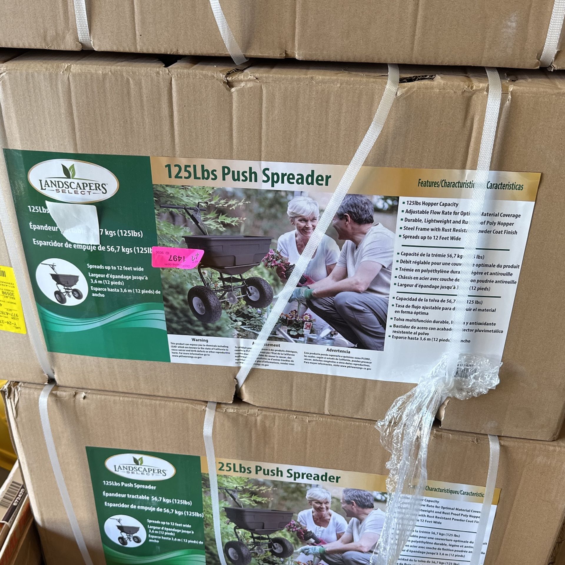 Landscaping Push Spreader