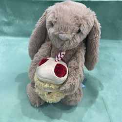 Jellycat bashful beige bunny birthday - NWT HTF