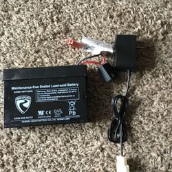 maintenance free sealed lead acid battery DJW6-7(6V7.0AH)