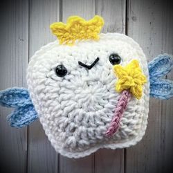 Baby Teeth Fairy Hand Crocheted 