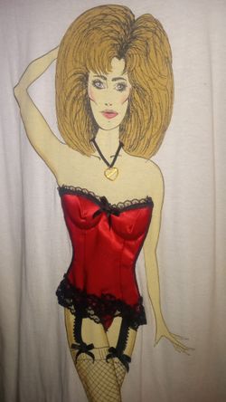 DARLING BODY FASHIONS 3-D XL T-SHIRT 
