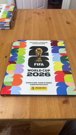 2026 Fifa panini hard album new