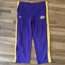 Vintage Reebok Los Angeles Lakers Sweatpants