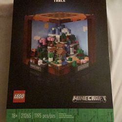 LEGO Minecraft Crafting Table set  21265