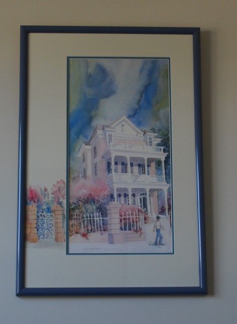 Lithograph/Vintage Artwork Hand Signed Ellis