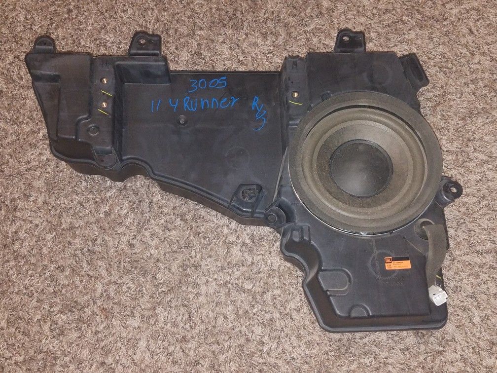 Toyota 4Runner Factory JBL Subwoofer