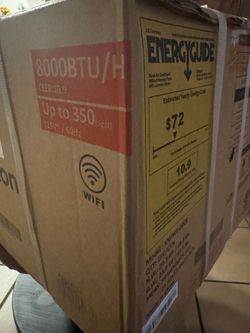 8000 BTU WINDOW A/C UNIT