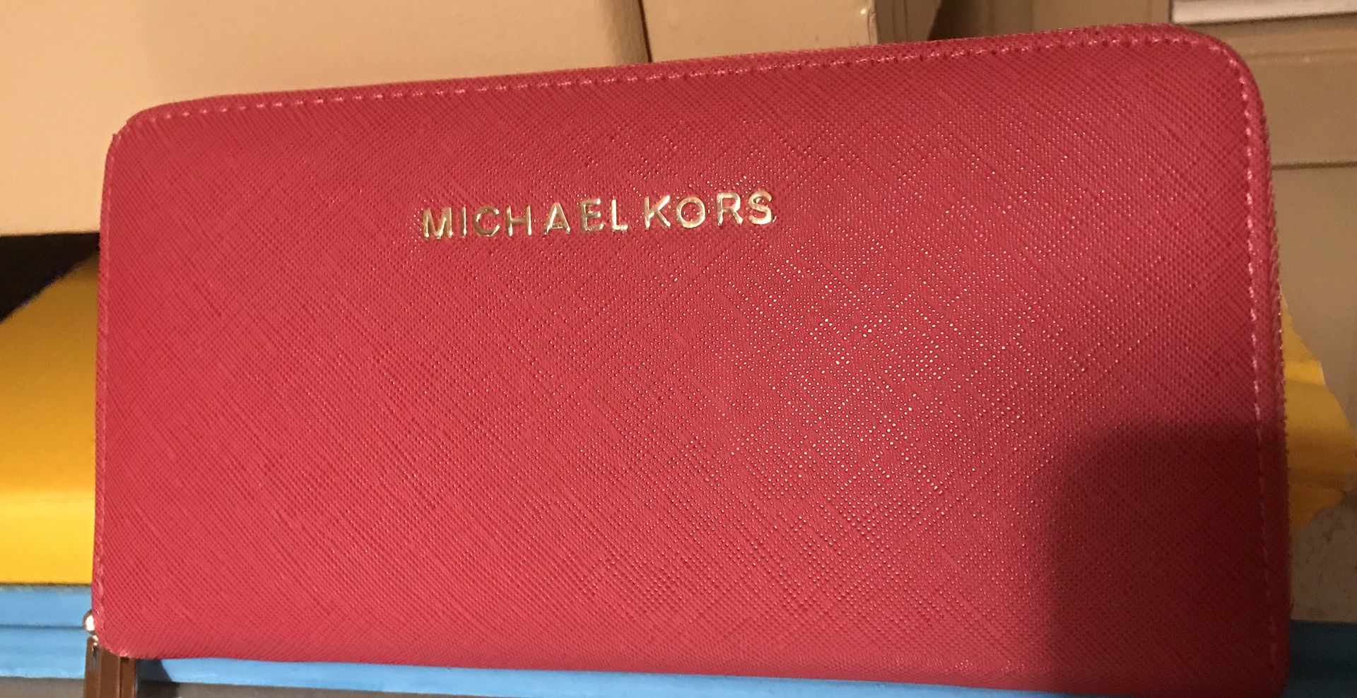 Pink Michael kors wallet