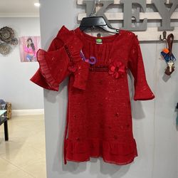 Bata De Niña Talla 5 Y Bata De La Muñeca