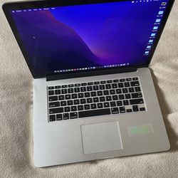 Macbook Pro 2015 15in 16TB Ram, 1TB SSD
