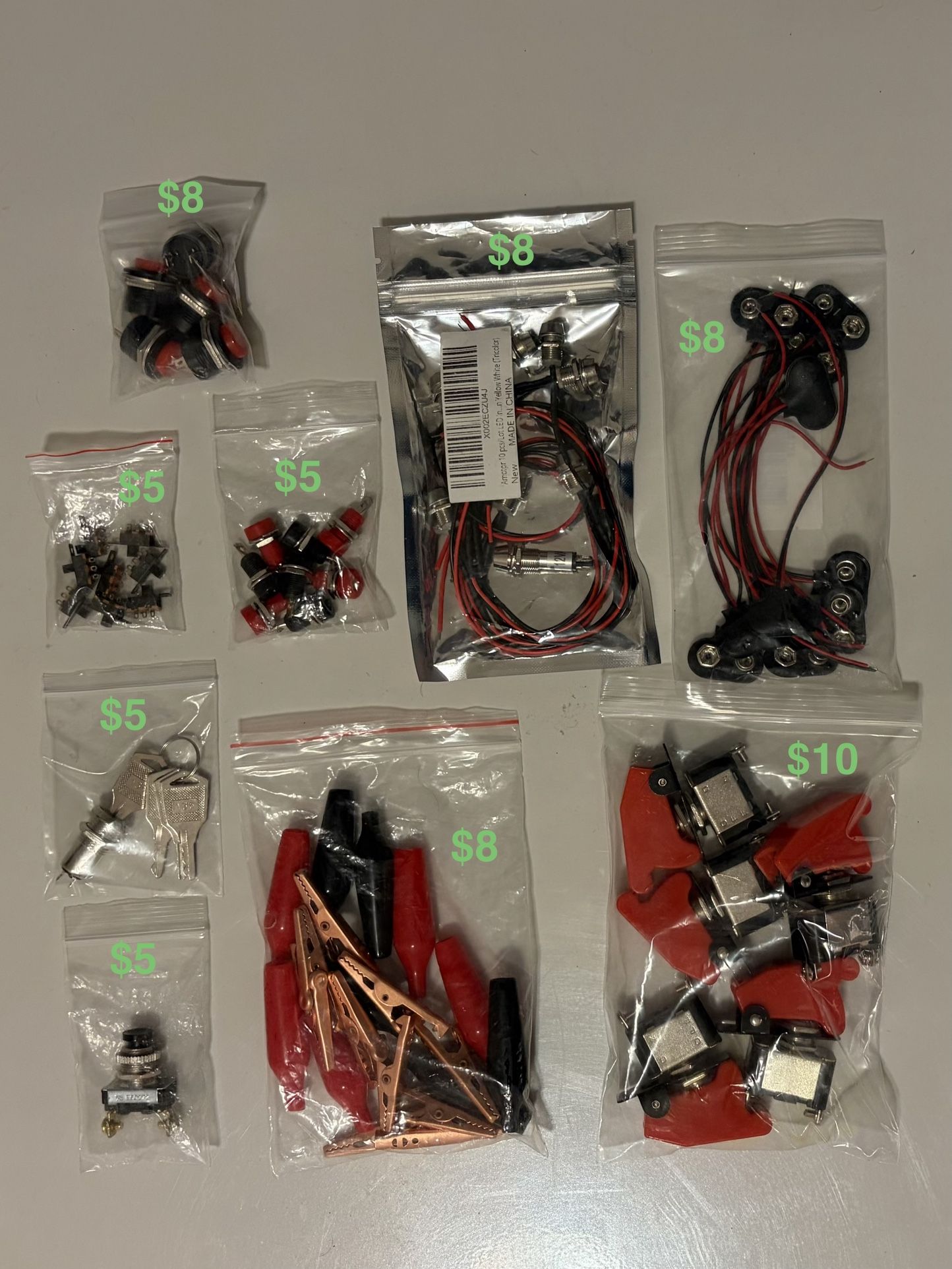 NEW Switches & 12V LEDs