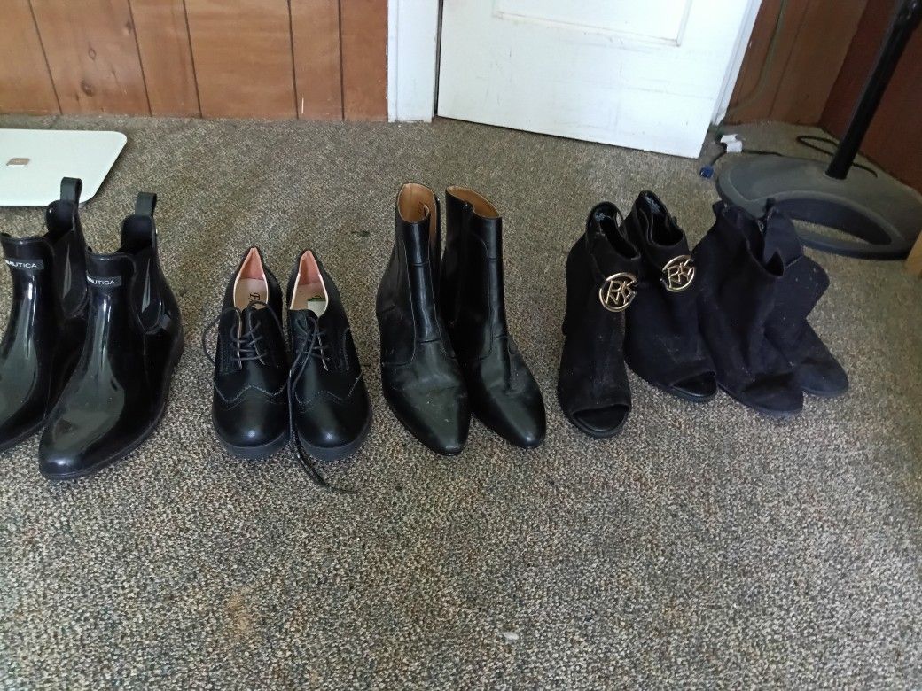Leather/ Sude Half Boots. Great Condition 