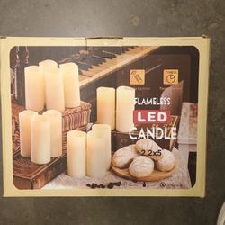 Flameless Candles Set Of 12