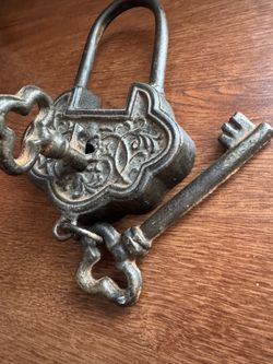 Lock key vintage