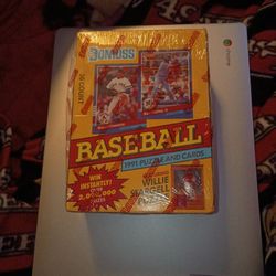 Donruss Baseball 1991 Box
