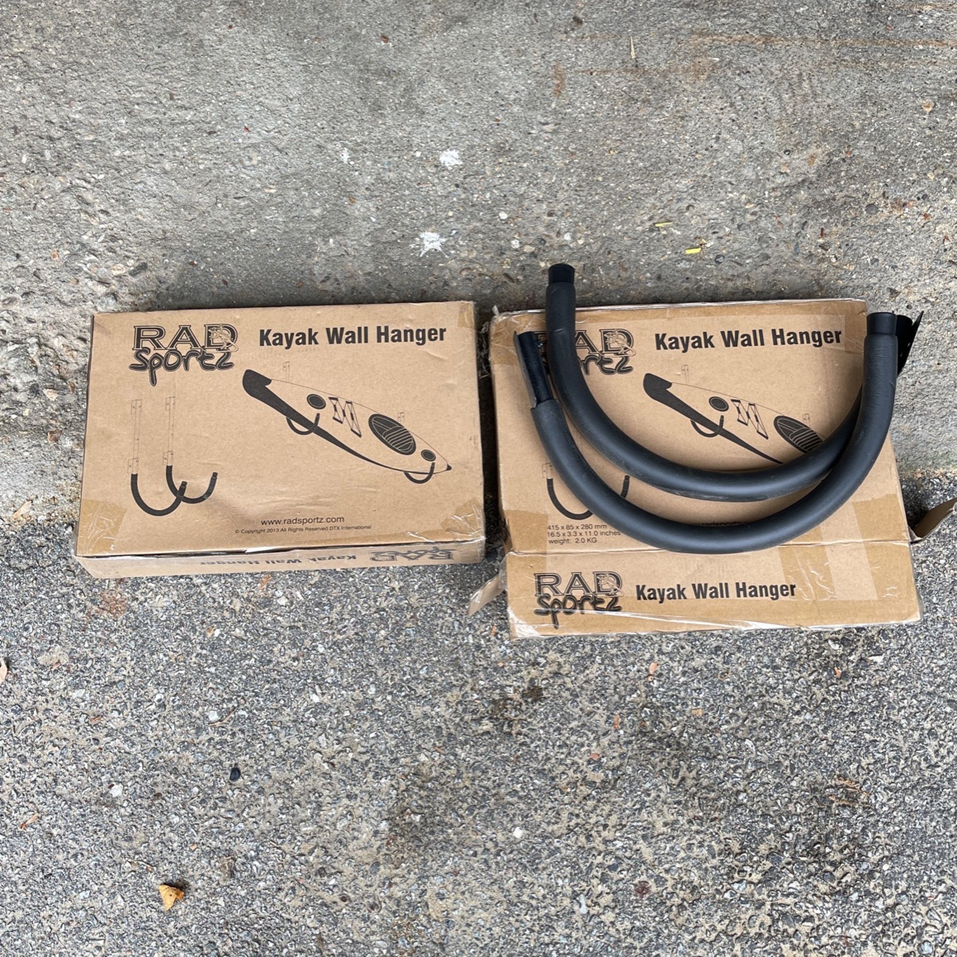 Kayak Wall Hangers 2sets