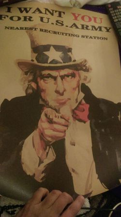 ARMY RECRUITING POSTER