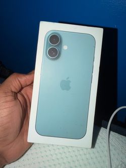 iPhone 16 teal Unlocked 128 GBs