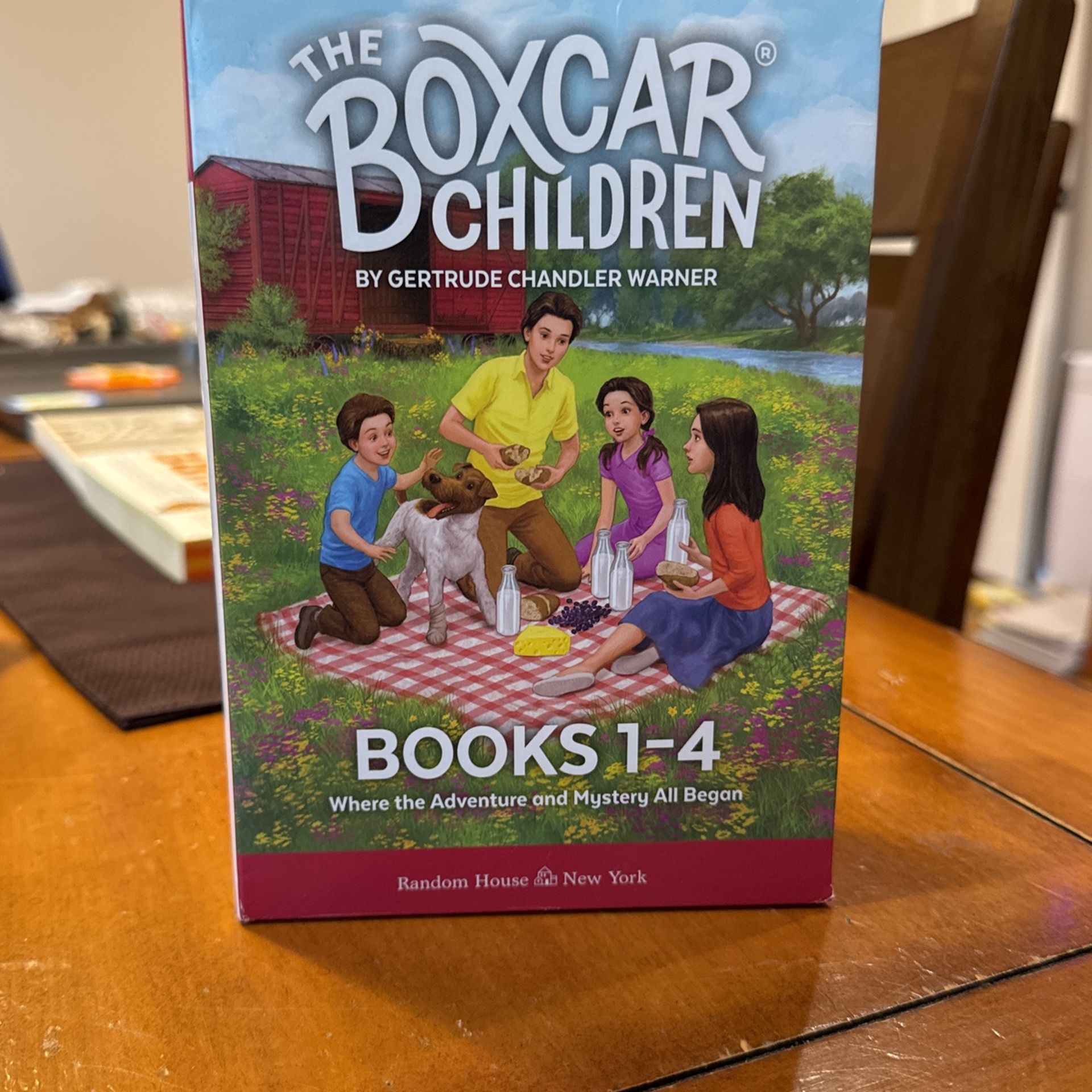 The Boxcar Children Books 1-4