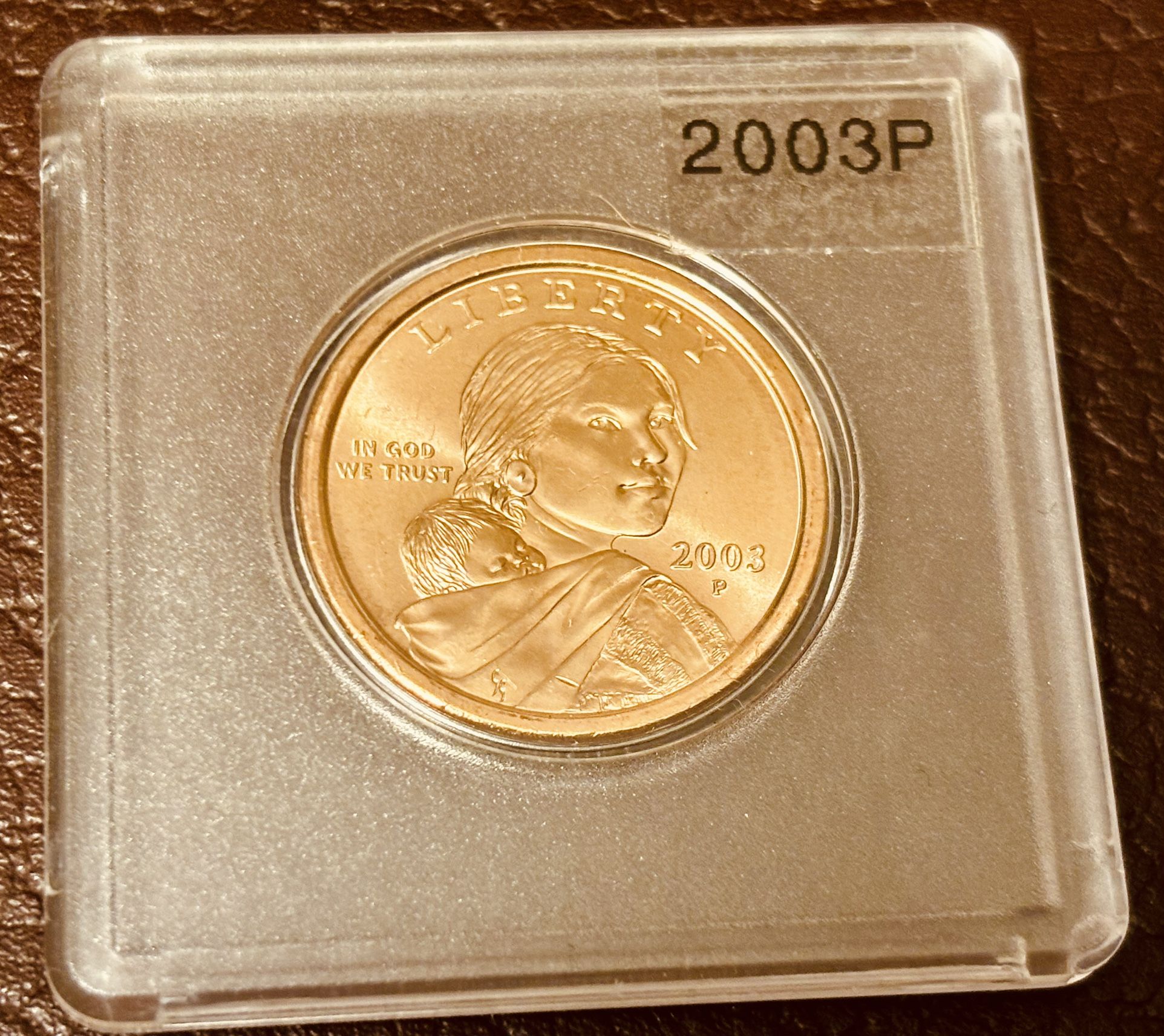 $1 2003 P. Sacagawea. Coin USA. UNC