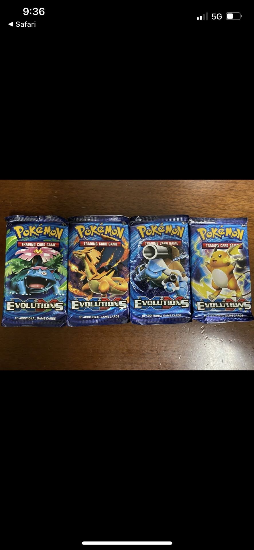 Copy Pokémon Booster Packs