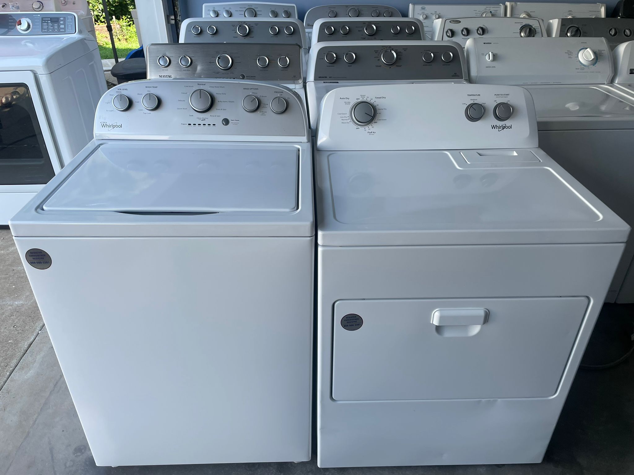 Whirlpool Washer And Dryer