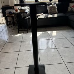 Speaker stand, and speaker