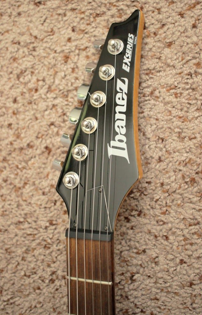 Super Clean and Fast Electric Guitar 1991 Ibanez EX170 Burgundy