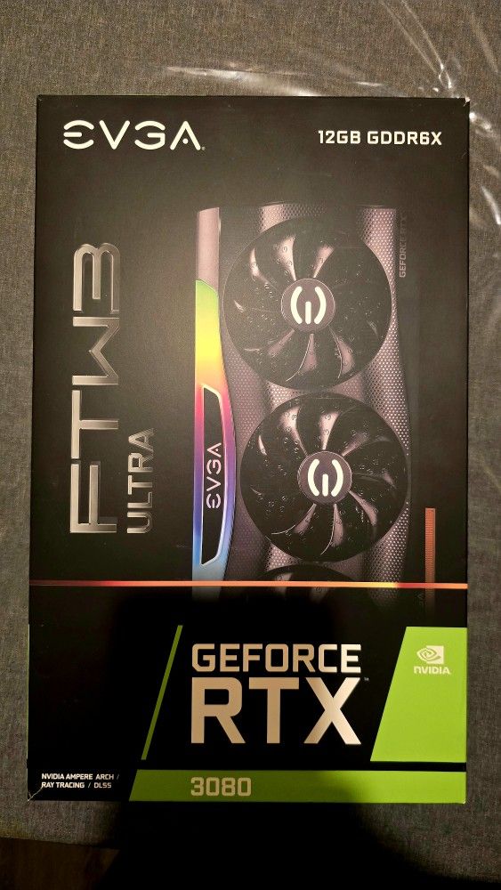 EVGA RTX 3080 FTW 3 Ultra 12Gb