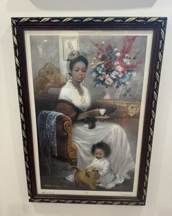 My Precious By M.C Wrey Vintage Rare Artwork