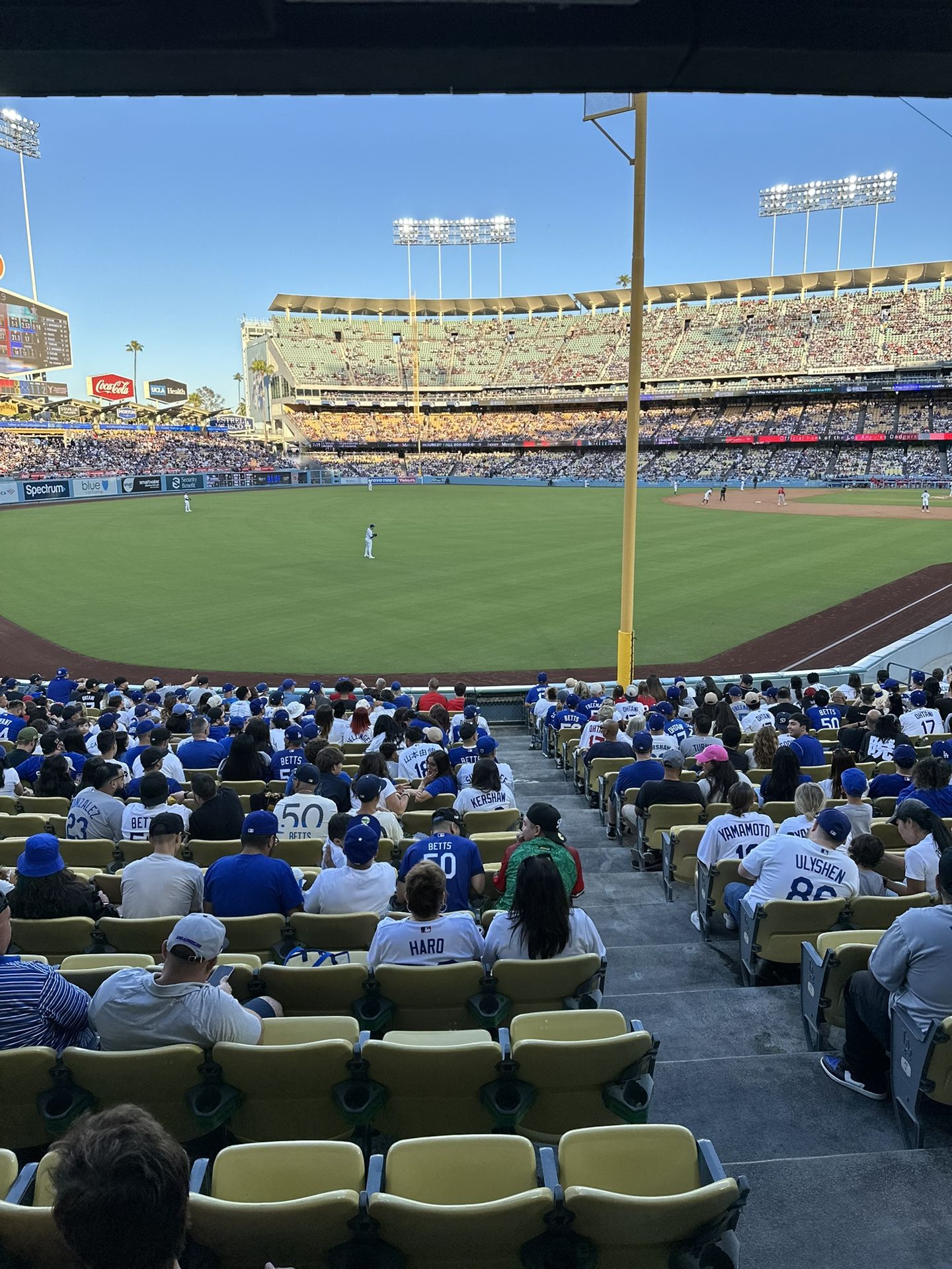 4-14-2025 Hello Kitty :Dodgers Vs Colorado Rockies! I Have 2 Seats Located In The Left Field Pavilion. Hello Kitty Squish Push Giveaway.