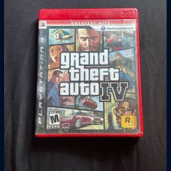 PS3 Grand Theft Auto 4 